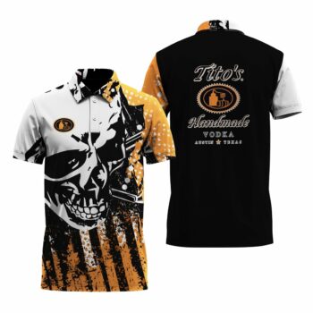 Tito's Skull Legend Polo Shirt