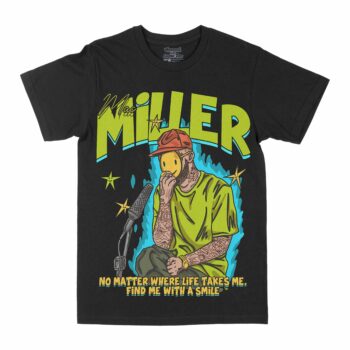 Mac Miller "Smile" Graphic T-Shirt