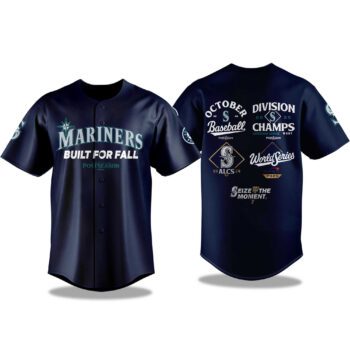 Mariners Built For Fall World Series Postseason 2025 Baseball Jersey