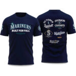 Mariners Built For Fall World Series Postseason 2025 Shirt