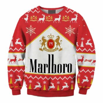 Marlboro Christmas Ugly Sweater