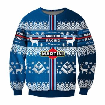 Martini Christmas Ugly Sweater