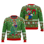 Merry Xmas Super Mario Ugly Christmas Sweater