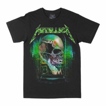 Metallica Green Skull Graphic T-Shirt