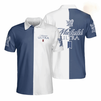 Michelob Ultra Split Polo Shirt