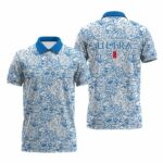 Michelob Ultra Summer Doodle Art Polo Shirt