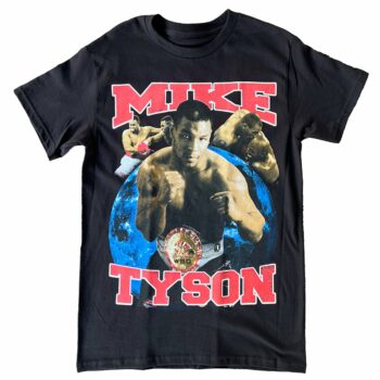 Mike Tyson "World" Graphic T-Shirt