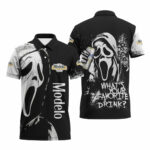 Modelo Ghostface Scream Polo Shirt
