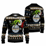 Modelo Grinch Hand Stock Ugly Sweater