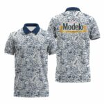 Modelo Summer Doodle Art Polo Shirt