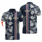 Modelo Collab Flower Polo Shirt