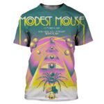 Modest Mouse Boston MA 2025 Gig Poster At MGM Music Hall At Fenway On October 15 2025 Shirt