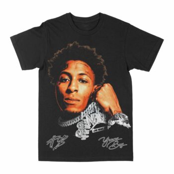 NBA Youngboy "Big Face Chains" Graphic T-Shirt