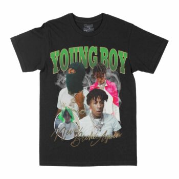 Youngboy "Masked Up" Graphic T-Shirt