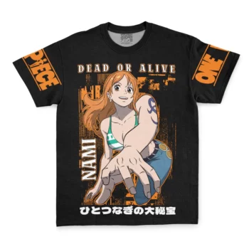 Nami Dead Or Alive One Piece Streetwear T-Shirt