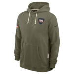 New York Giants Nike Olive 2025 Salute to Service Hoodie