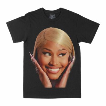 Nicki Minaj "Big Face Blonde Hair" Graphic T-Shirt