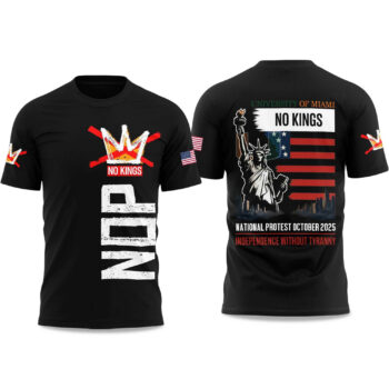 No King University Of Miami T-Shirt