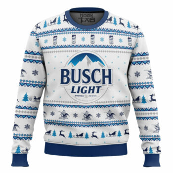 Just Busch Light Ugly Christmas Sweater
