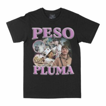 Peso Pluma Pink Graphic T-Shirt