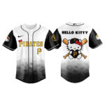 Pittsburgh Pirates x Hello Kitty Night Baseball Jersey