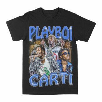 Playboi Carti "Blue" Graphic T-Shirt