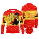 Pulp Fiction Ugly Christmas Sweater