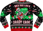 Rock You Like a Candy Cane Ugly Christmas Sweater 2025