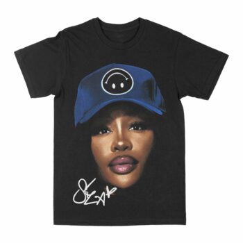 SZA Smiley "Big Face" Graphic T-Shirt