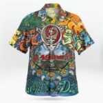 San Francisco 49ers Grateful Dead Hawaiian Shirt