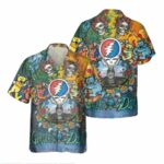 San Francisco 49ers Grateful Dead Hawaiian Shirt