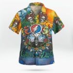 San Francisco 49ers Grateful Dead Hawaiian Shirt
