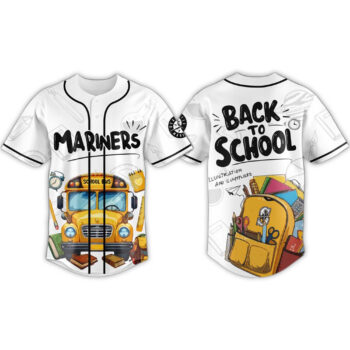 Seattle Mariners Back to School Baseball Jersey 2025