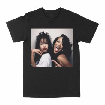 Selena & Aaliyah "Photo Booth" Graphic T-Shirt