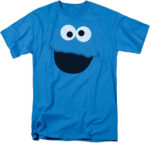 Sesame Street- Cookie Monster Face T-Shirt