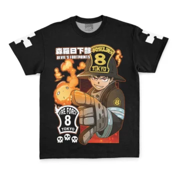 Shinra Kusakabe Successor Fire Force Streetwear T-Shirt