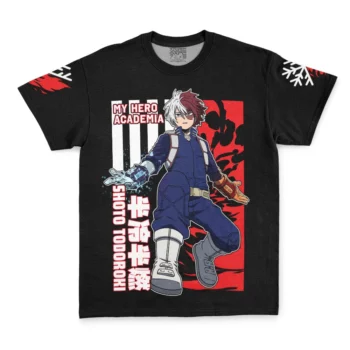 Shoto Todoroki Cold and Hot My Hero Academia Streetwear T-Shirt