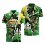 Sierra Nevada Tropical Torn Paper Polo Shirt