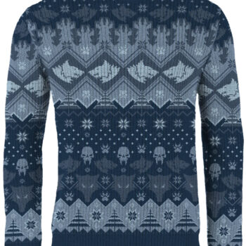 Space Wolves of Winter Ugly Christmas Sweater