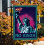 Statue Of Liberty No Kings Flag