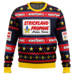 Strickland Propane Arlen Texas King of The Hill Ugly Christmas Sweater