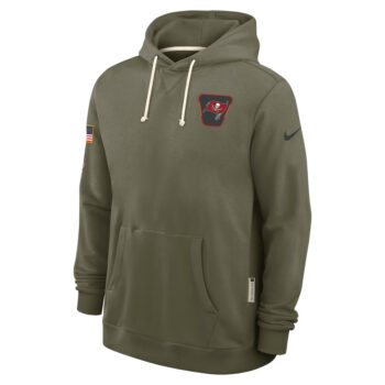 Tampa Bay Buccaneers Olive 2025 Salute to Service Hoodie