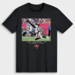 Tampa Bay Buccaneers Tez Johnson Black Football League Flash Features Week 6 T-Shirt