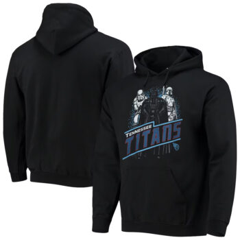 Tennessee Titans Junk Food Black Star Wars Empire Hoodie