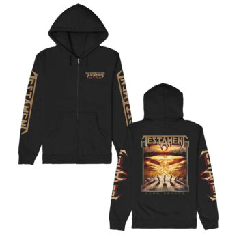 Testament Para Bellum Album Merch Zip Hoodie