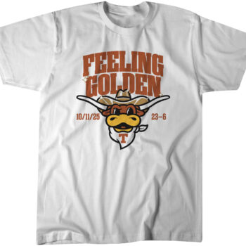 Texas Football Feeling Golden T-Shirt