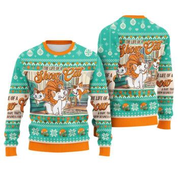 The Life of A ShowCat Ugly Christmas Sweater