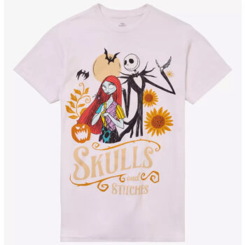 The Nightmare Before Christmas Skulls & Stitches T-Shirt