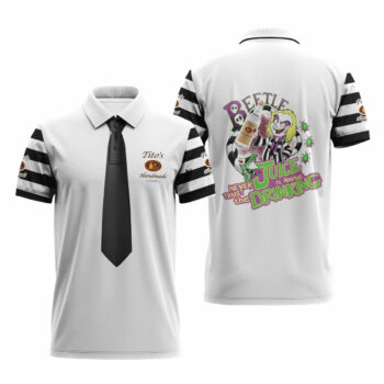 Tito's Is Beetlejuice Drink Polo Shirt