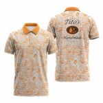 Tito's Summer Doodle Art Polo Shirt